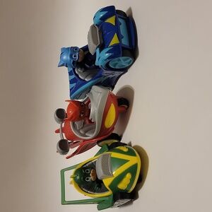 PJ Masks set of 3 vehicles with characters